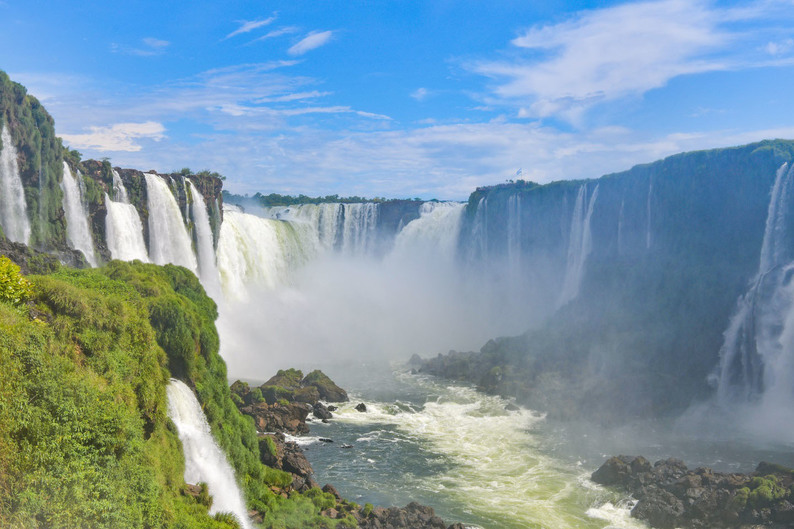地球のエネルギーを感じる滝 ブラジル／アルゼンチン・イグアスの滝