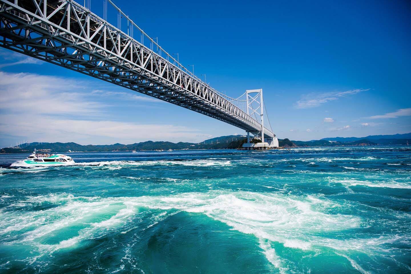 世界最大級のうず潮 徳島県・鳴門海峡