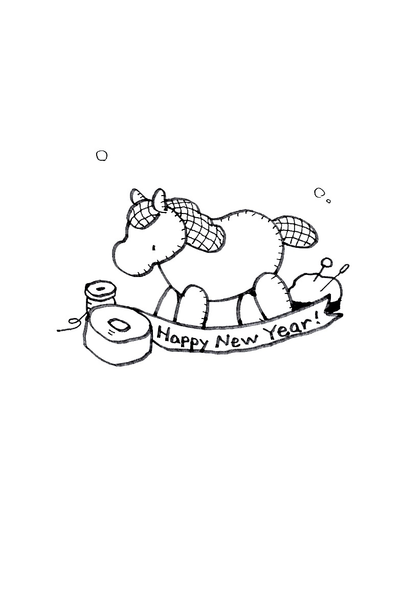 うめだもとこ(Happy new year!)