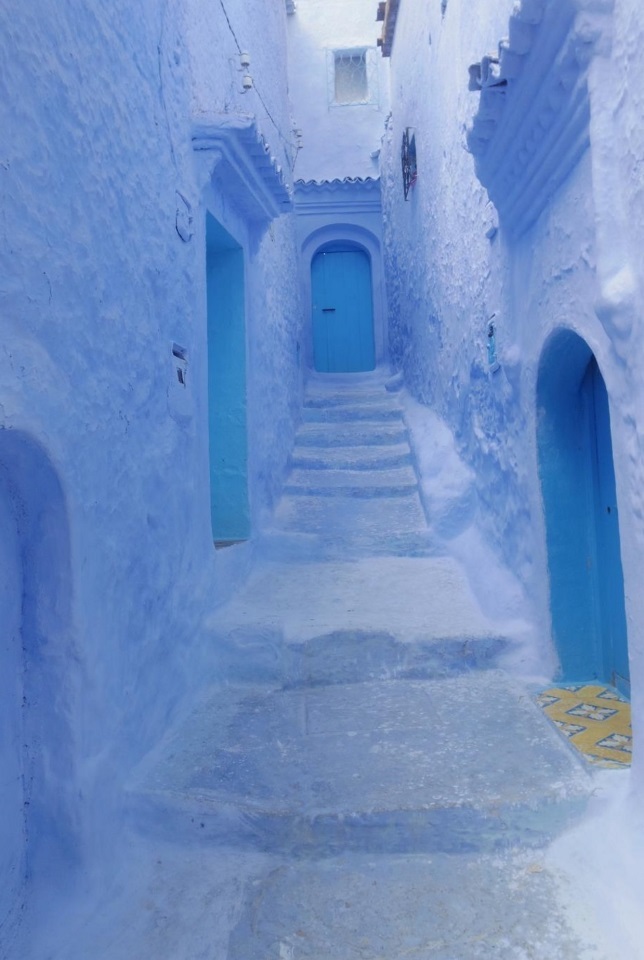 青い町の青い迷路 モロッコ・シャウエン